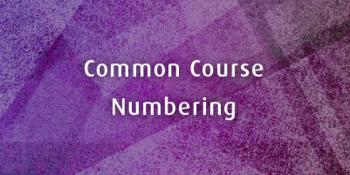 Image for Common Course Numbering Implementation